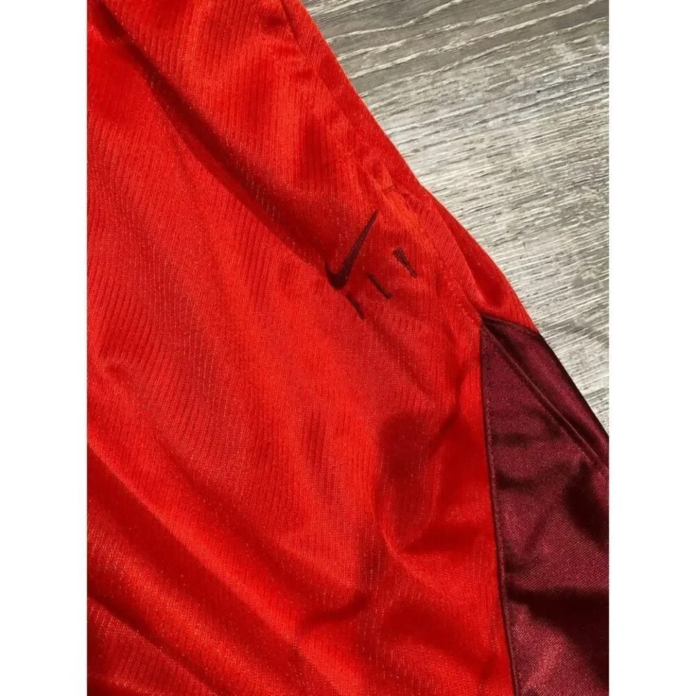 Nike Dri-FIT Womens Basketball‎ Shorts Red Burgundy Mesh DH7363-658 XXL NWT